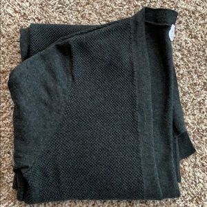 Charcoal Colored long Gap Cardigan - PS
